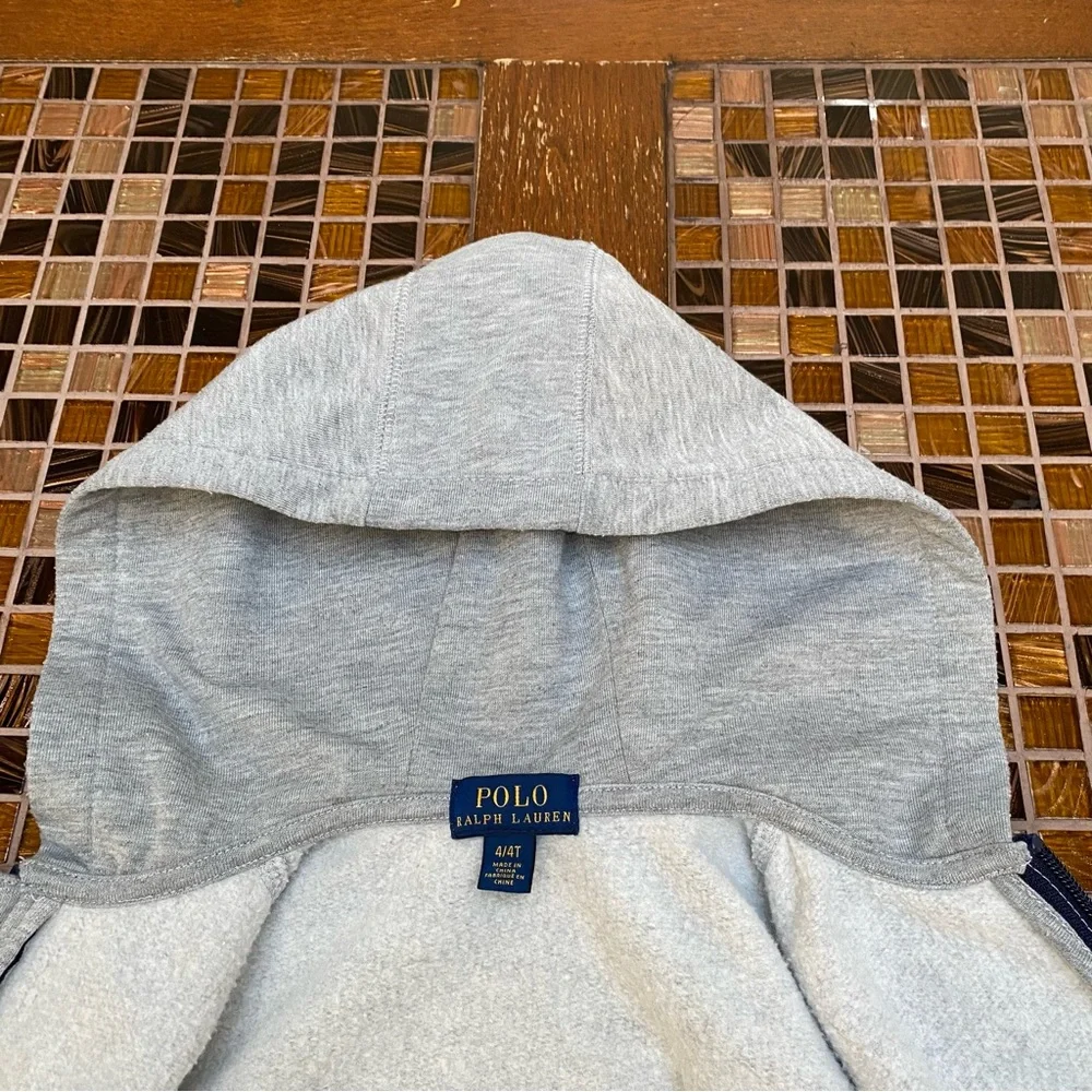 Ralph Lauren Kids Gray Hoodie